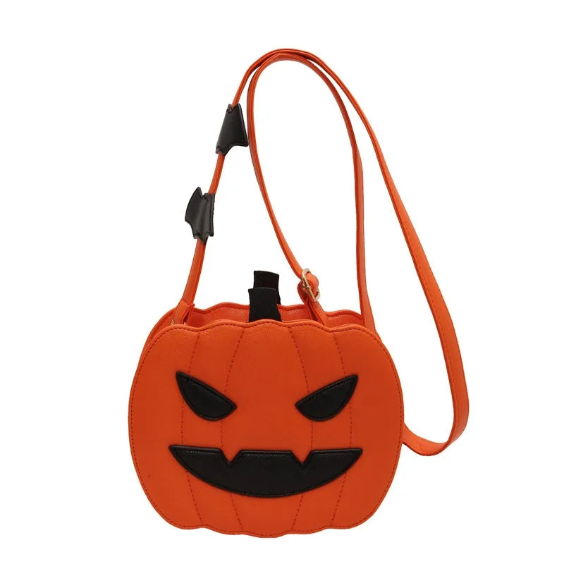 Halloween crossbody pumpkin bag