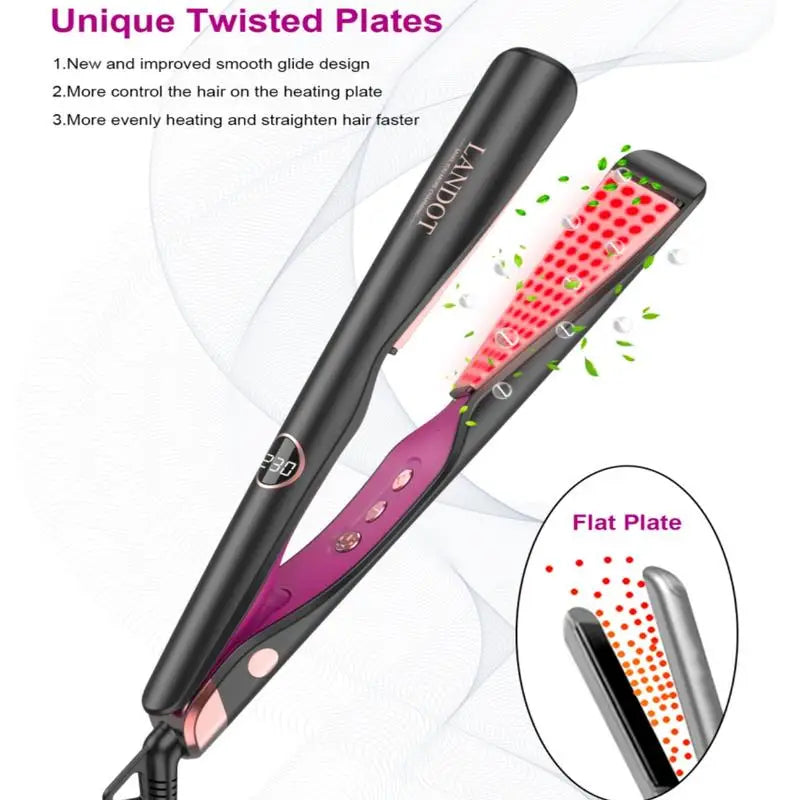 Hair Straightener Flat Curling Iron