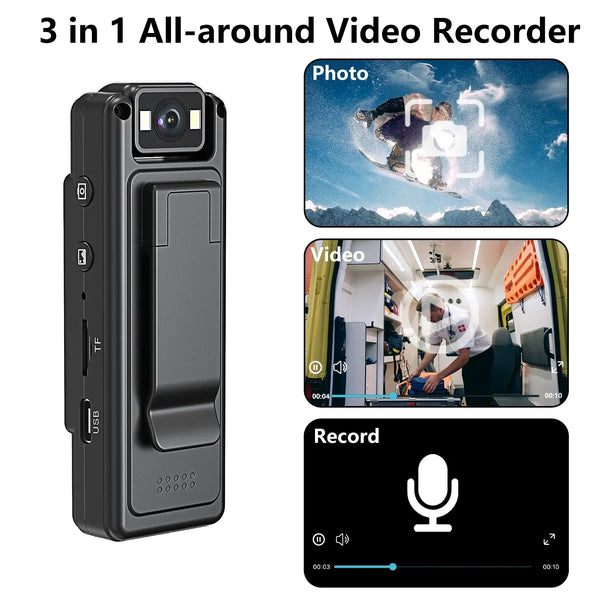 3 in 1 all-around video recorder