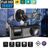 🔥🎅Christmas Discount—2-Inch Screen Wifi Link 1080P HD Dashcam with Night Vision 2 or 3 Lenses💥FREE SHIPPING💥