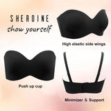 🏆LAST DAY SALE 49% OFF - Full Support Seamless Strapless Convertible Bandeau Bra