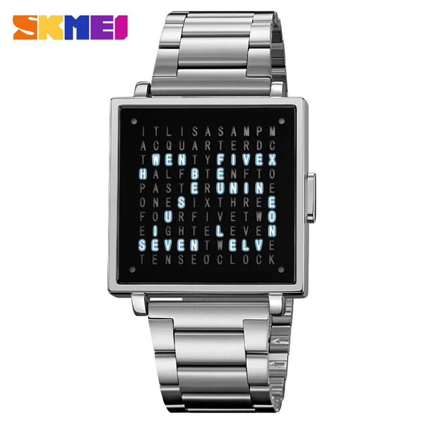 Qlocktwo W35 Fine Steel Unisex Watch