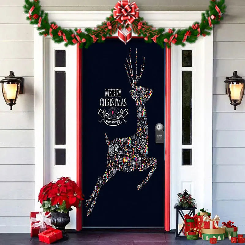 2024 Christmas Front Door Decoration