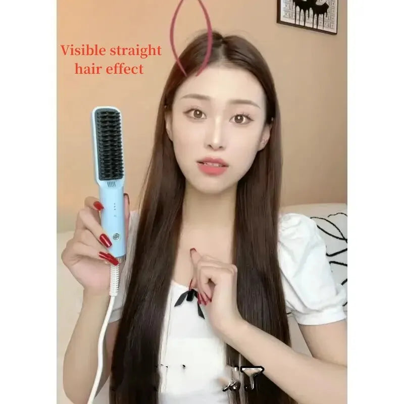 2024 New In-Women's Cordless Hair Straightener Brush