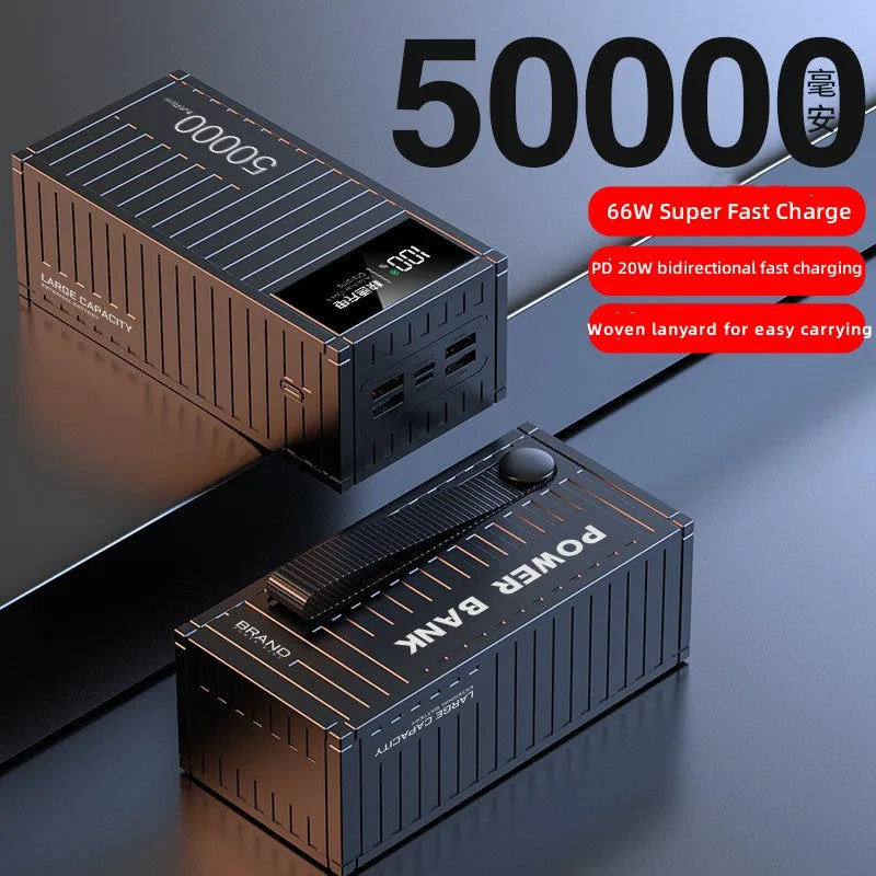 2024 New super fast charging 66W power bank