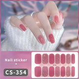 14/16Tips Fashion Gradient Nail Sticker