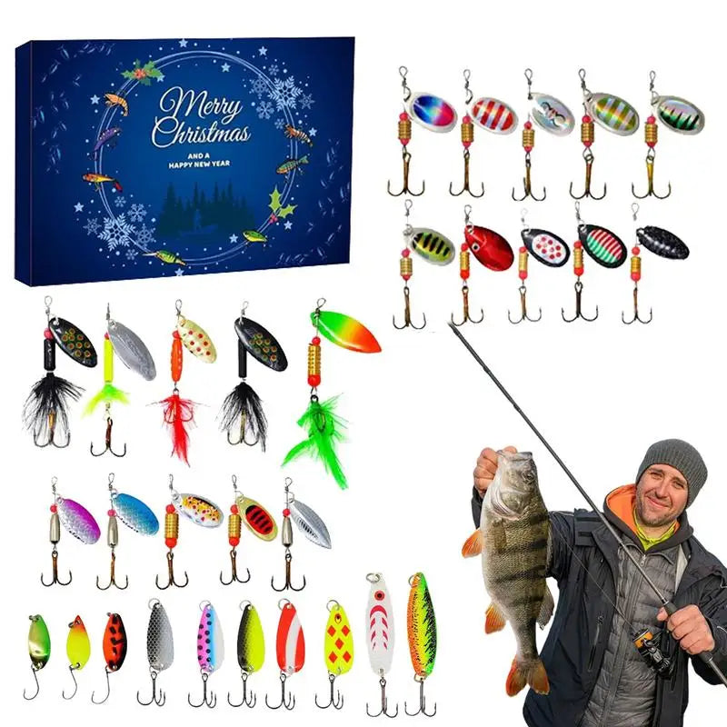 24 Days Fish Tackle Advent Calendar