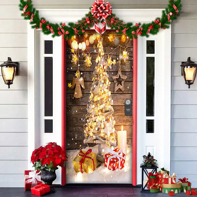 2024 Christmas Front Door Decoration