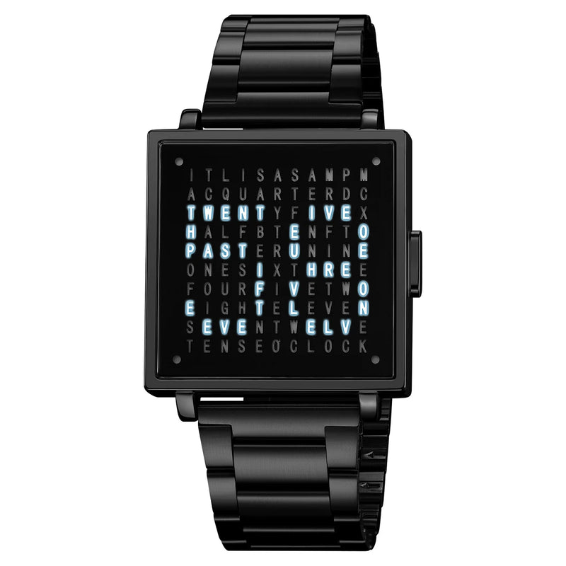 Qlocktwo W35 Fine Steel Unisex Watch