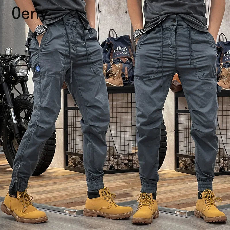 🔥Weekend Big Promotion 49% OFF🔥Men's Baggy Skinny Overalls With Multiple Pockets