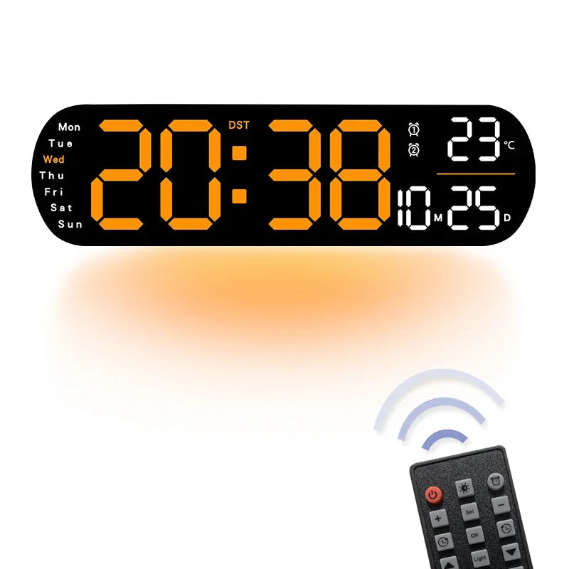 🔥2024 Upgraded Digital Wall Clock Large Display