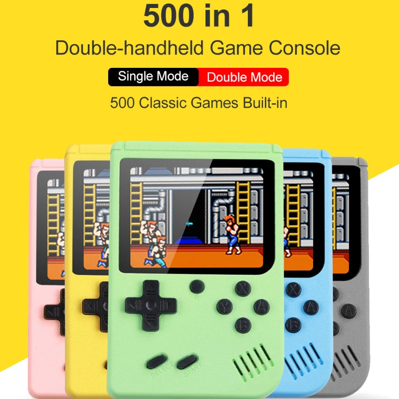 800 in 1 Sup Video Games Portable, Led Screen and USB Rechargeable, Handheld Console, Classic Retro Game Box Toy for Kids Boys & Girls