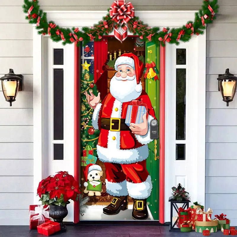 2024 Christmas Front Door Decoration