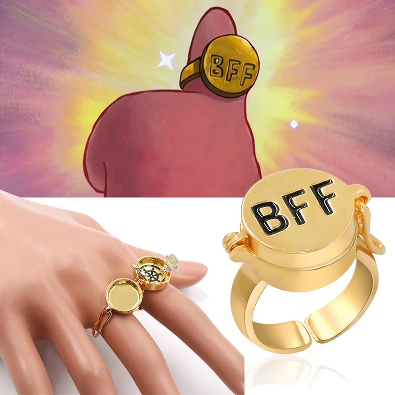 Anime BFF Best Friend Forever Ring