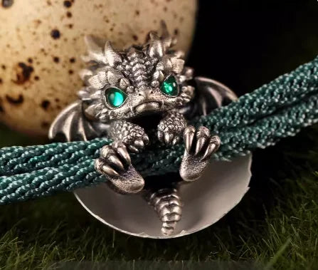 🐲🎁Cute Handcrafted Dragon Baby Bracelet