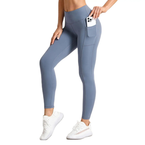 High Waisted Butt Lifting Tummy Control Side Pocket Shaping Training UltraSculpt Leggings