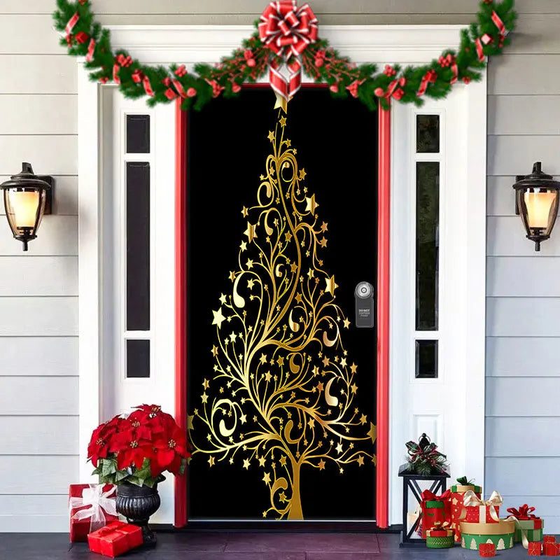 2024 Christmas Front Door Decoration