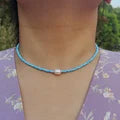 Freshwater Pearl Necklace (4 Color Options)