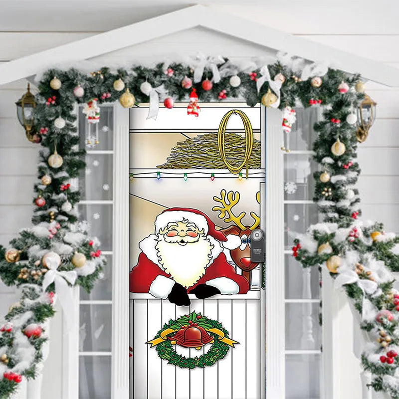 2024 Christmas Front Door Decoration