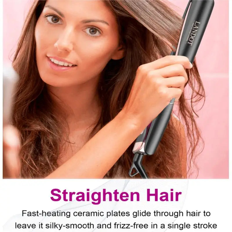 Hair Straightener Flat Curling Iron