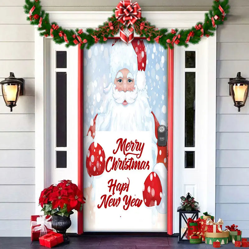 2024 Christmas Front Door Decoration