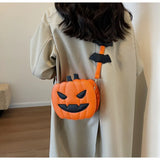 Halloween crossbody pumpkin bag