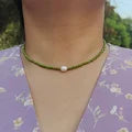 Freshwater Pearl Necklace (4 Color Options)