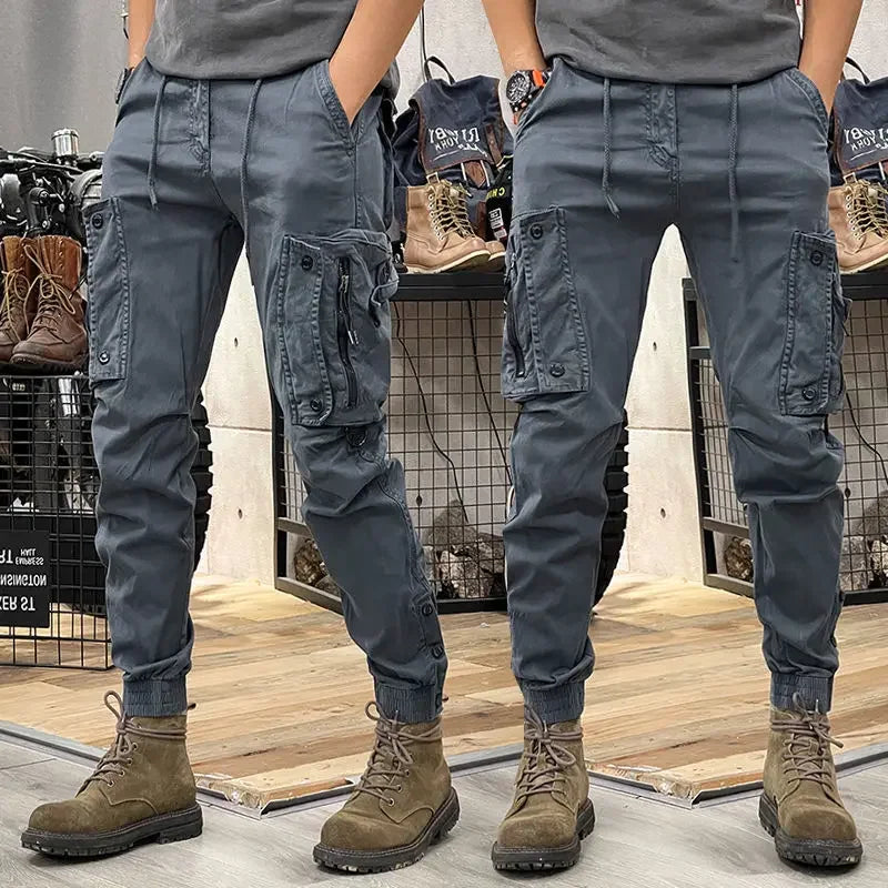 🔥Weekend Big Promotion 49% OFF🔥Men's Baggy Skinny Overalls With Multiple Pockets