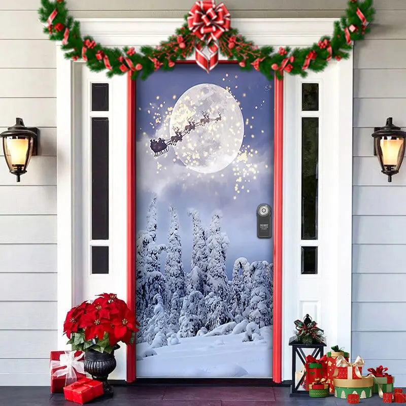 2024 Christmas Front Door Decoration