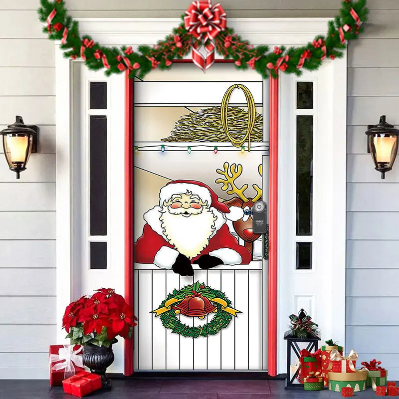 2024 Christmas Front Door Decoration