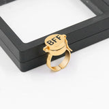 Anime BFF Best Friend Forever Ring