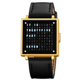 Qlocktwo W35 Fine Steel Unisex Watch