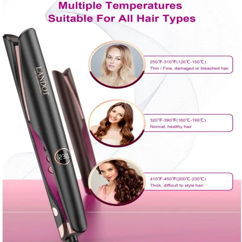 Hair Straightener Flat Curling Iron