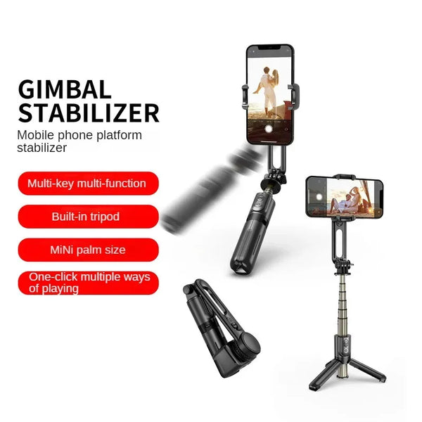 Smartphone Stabilizer Stick 360° Rotation Wireless Control Handheld Extendable Selfie Stick Tripod（🔥Free Shipping）