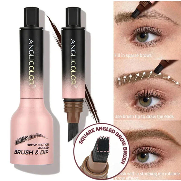 🔥HOT SALE 49% OFF 💕- Angled Brush & Dip Liquid Eyebrow Gel