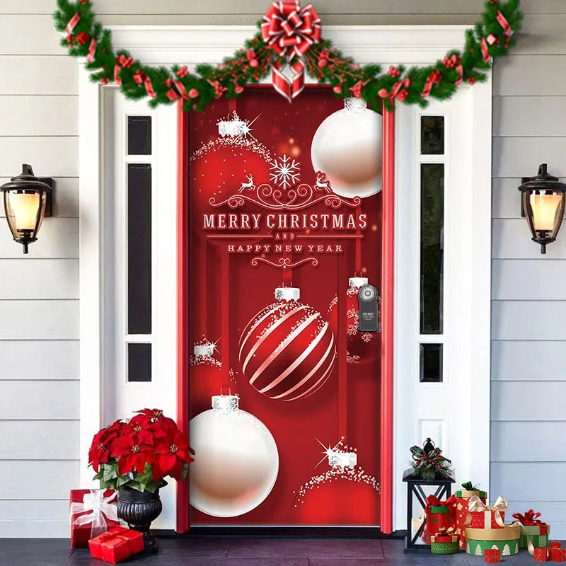 2024 Christmas Front Door Decoration