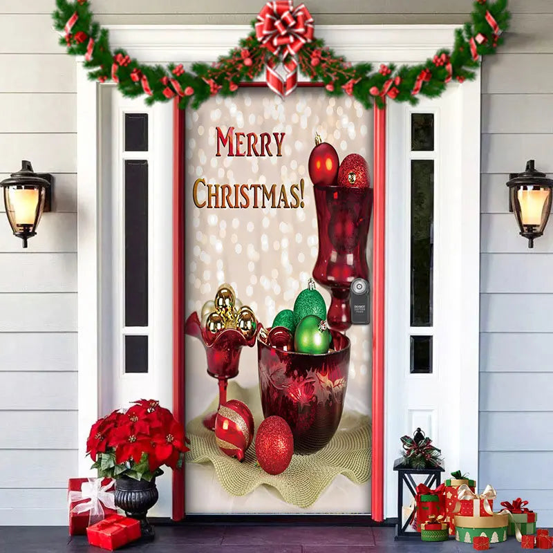 2024 Christmas Front Door Decoration