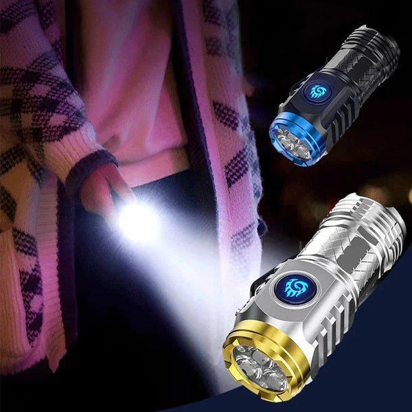 🔥LAST DAY PROMOTION 49% OFF 🔥 - Three-eyed Monster Mini Flash Super Power Flashlight