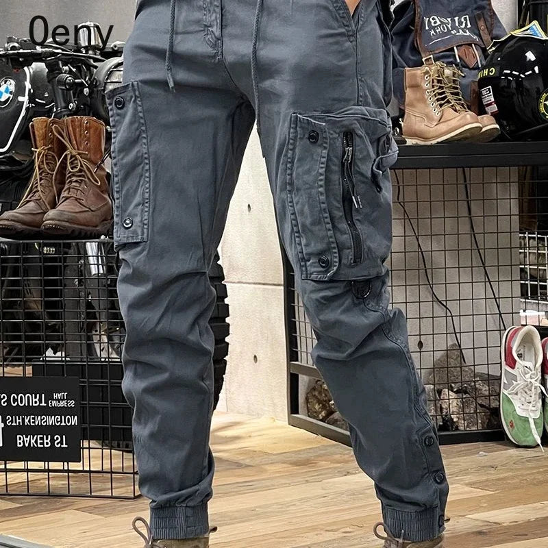 🔥Weekend Big Promotion 49% OFF🔥Men's Baggy Skinny Overalls With Multiple Pockets