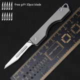 🔥LAST DAY 49% OFF🔥EDC Pocket Utility Knife with 10 Pcs of Replaceable Blades（BUY 3 FREE SHIPPING）