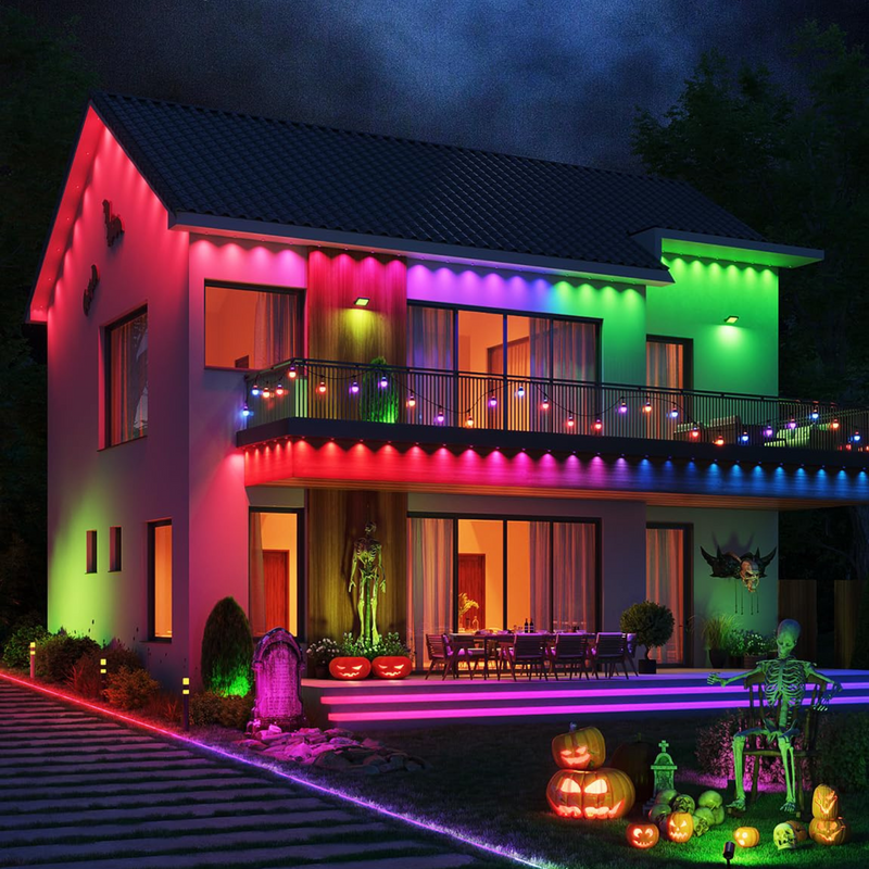 🎅 Early Christmas 49%OFF - Smart Rainbow LED Permanent Outdoor Light - Smartlight 🎁