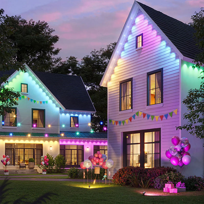 🎅 Early Christmas 49%OFF - Smart Rainbow LED Permanent Outdoor Light - Smartlight 🎁