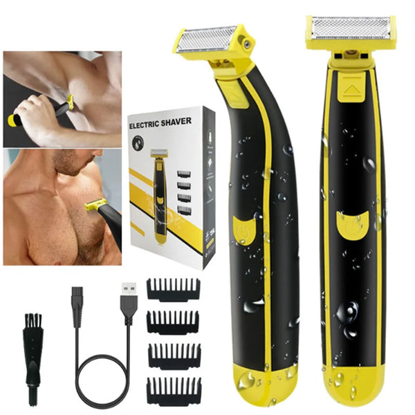 Trimmer for Intimat Haircut Sensitive Place Chin Shaver Shaving Armpit Boy Pubic Hair Underarm Upper Lip Trimer T Fully Washable