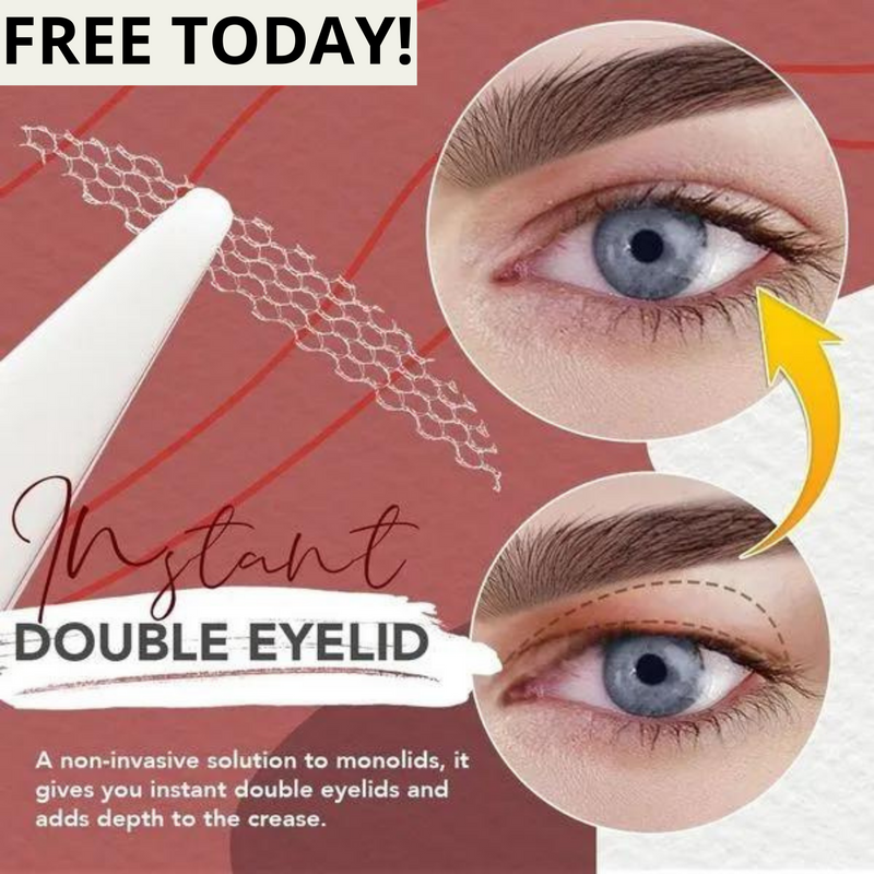 GLUE-FREE INVISIBLE DOUBLE EYELID STICKER