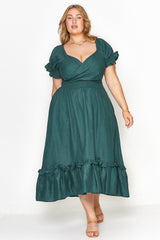 Reversible Ruffle Dress(BUY 2 FREE SHIPPING)