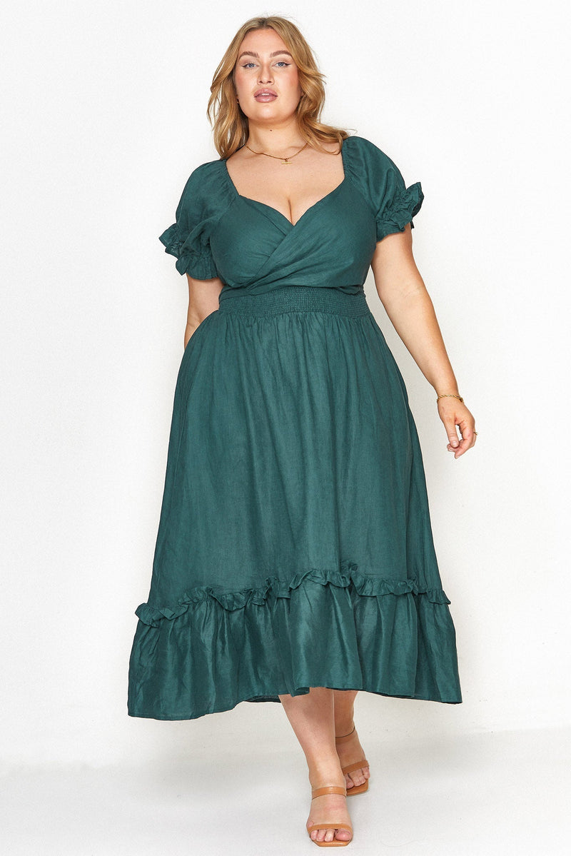 Reversible Ruffle Dress(BUY 2 FREE SHIPPING)