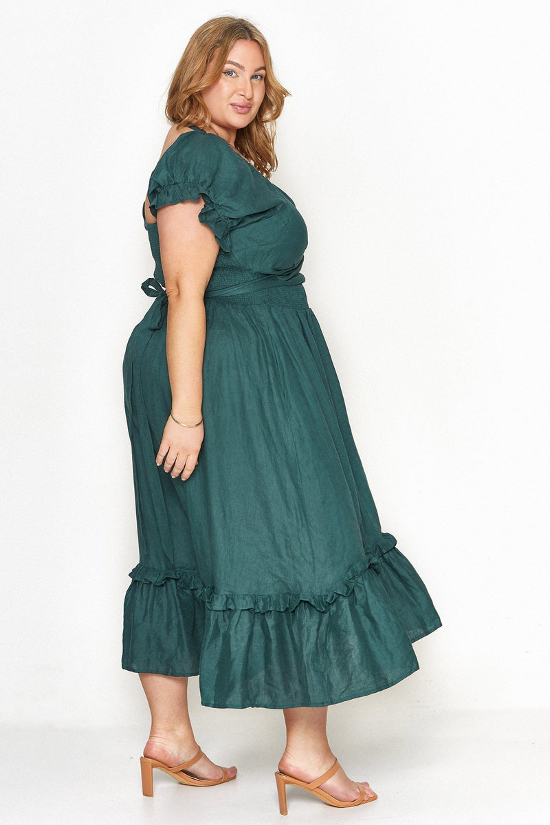 Reversible Ruffle Dress(BUY 2 FREE SHIPPING)