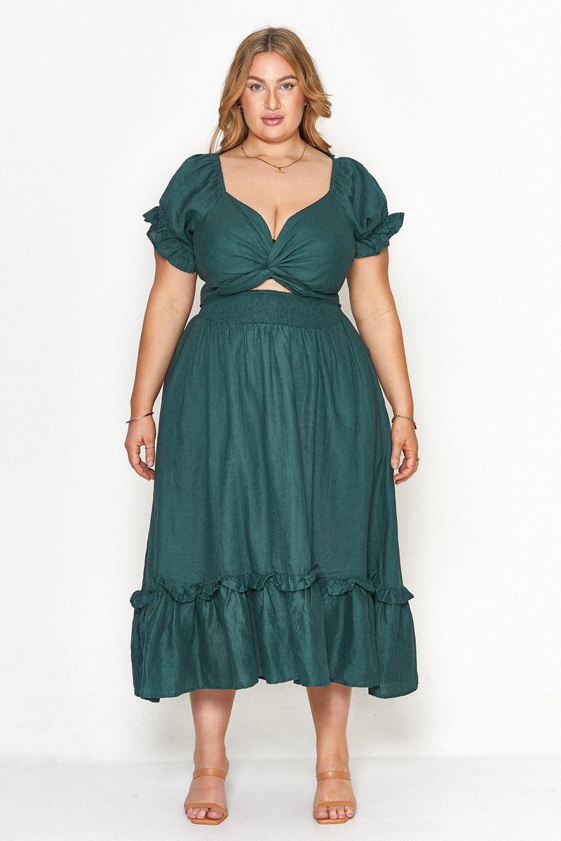 Reversible Ruffle Dress(BUY 2 FREE SHIPPING)