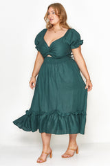 Reversible Ruffle Dress(BUY 2 FREE SHIPPING)