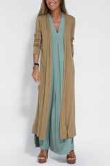 Lyvazza - Elegant long dress + matching cardigan FREE